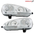 Chrome Headlights for Volkswagen Rabbit & Jetta (2005–2009)
