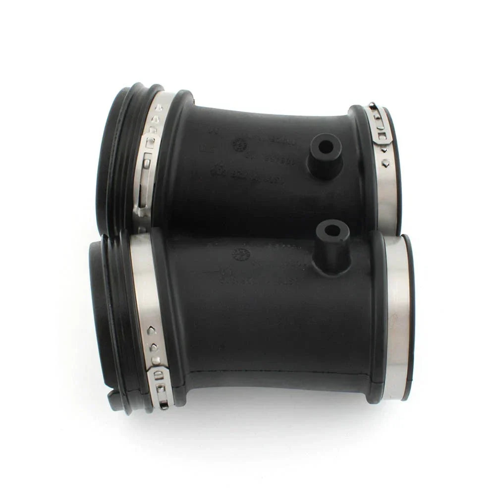 Black L&R Air Intake Filter Cleaner Suction Pipe Ducts for BMW R1200 GS (2004-2012)
