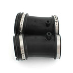 Black L&R Air Intake Filter Cleaner Suction Pipe Ducts for BMW R1200 GS (2004-2012)