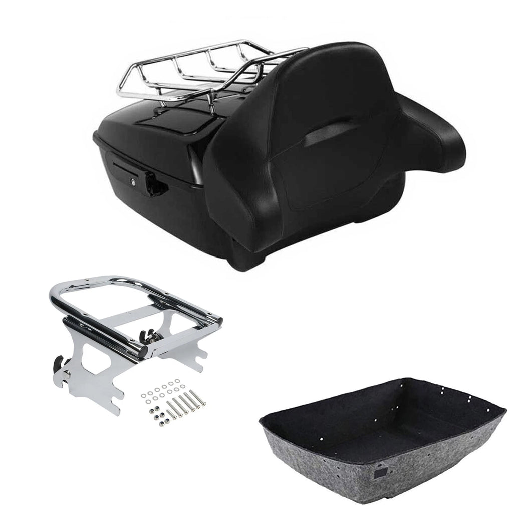 Trunk Backrest Mount Rack for Harley Touring Electra Glide (1997–2008)