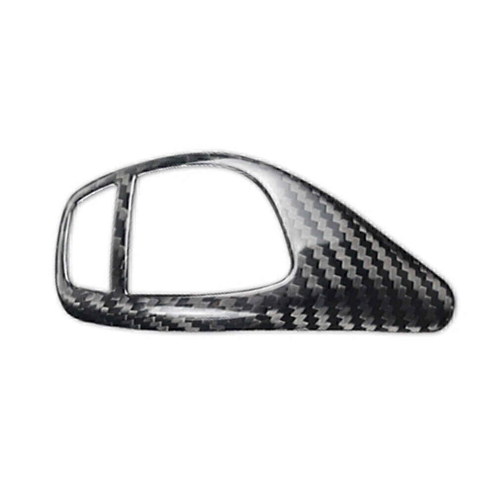 Carbon Fiber Gear Shift Knob Cover Trim for BMW 1 2 3 4 5 6 Series X3 X5 (2000–2023)