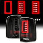 Set of 2 Black Smoked LED Tail Lights for Ford F150 Lobo (2004–2008)