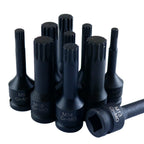 Socket Adapter for Inch Drive Wrench (Black)