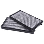 2X Activated Carbon Cabin Air Filter for BMW 745i 745Li 750Li 760Li (2002–2005)
