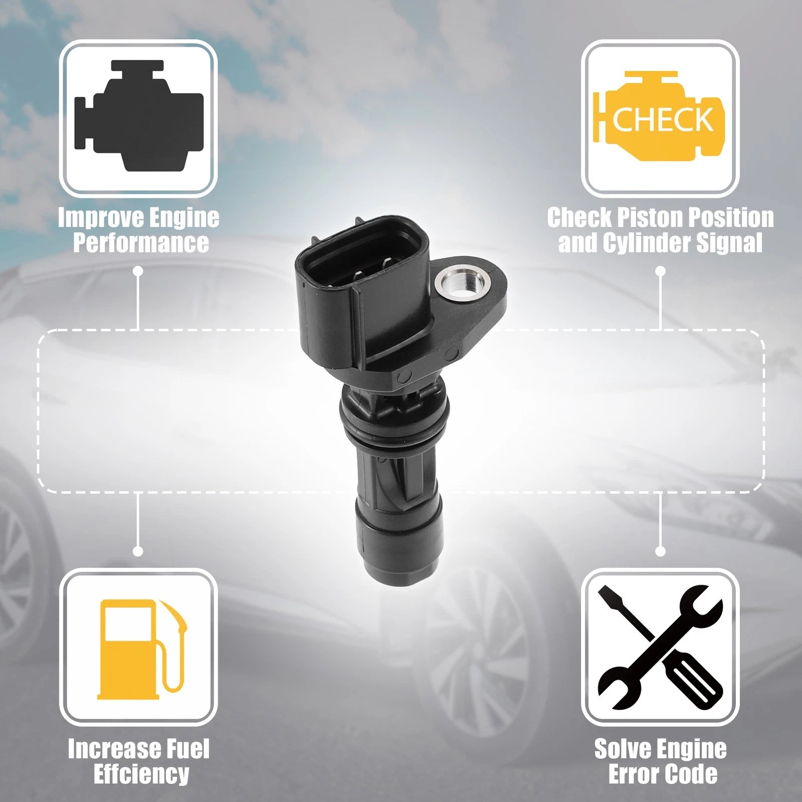 Crankshaft Position Sensor 23731-EC01A for Nissan Almera II (2000–2006)