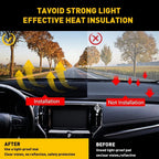 Dashboard Cover Mat for Toyota Sienna (2004–2010) Black Anti-UV Pad