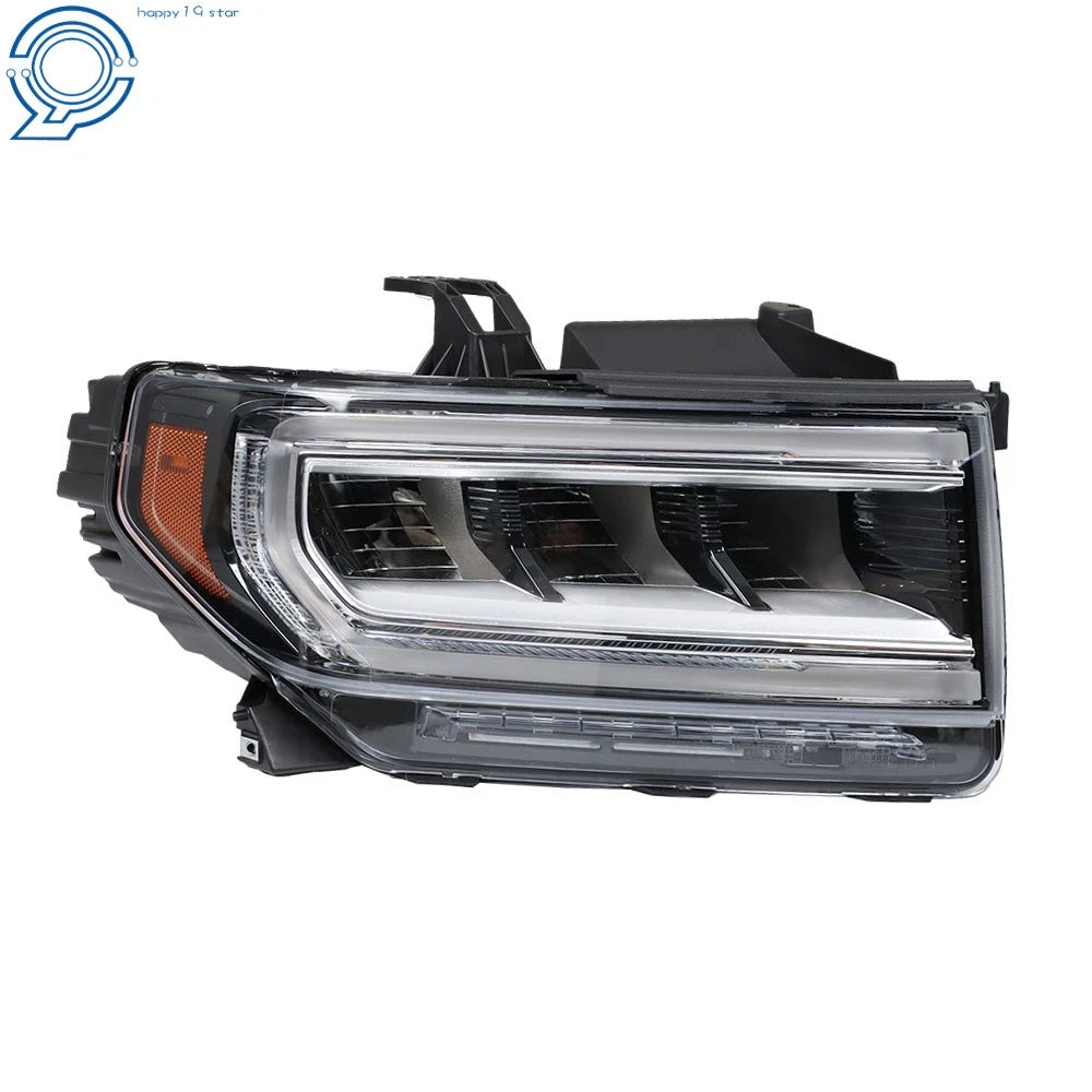 Full LED Headlight for GMC Acadia AT4 (2020–2023) Chrome Clear