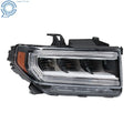 Full LED Headlight for GMC Acadia AT4 (2020–2023) Chrome Clear