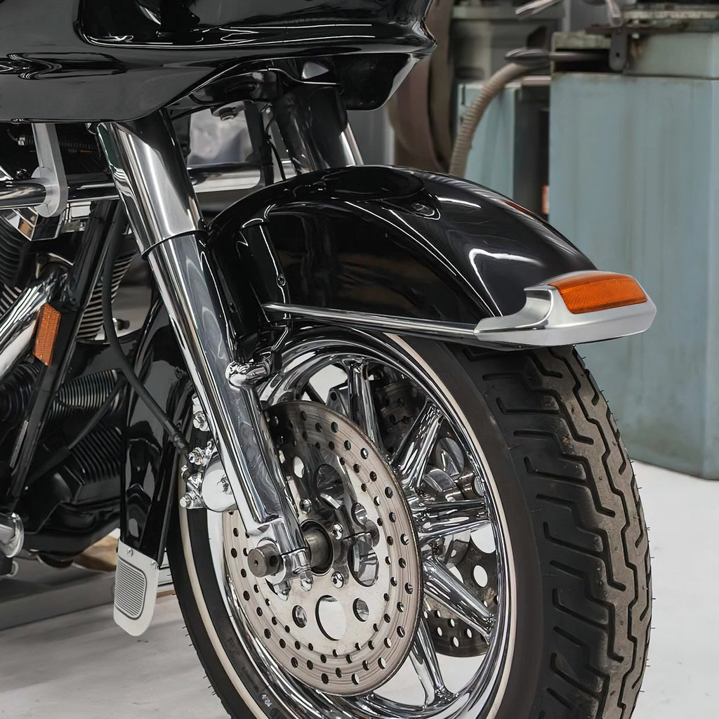 Unpainted Front Fender Light for Harley Touring Electra Glide Road King (1989–2013)