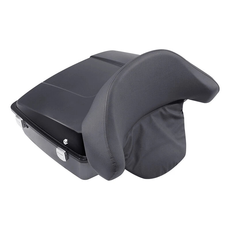 Chopped Trunk Backrest & Mount Rack Plate for Harley Electra Glide (2009–2013)