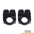 7/8" Hand Control Momentary 2-Button Switch for Cafe Racer Motorcycles - Pair