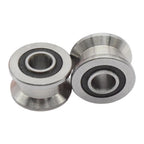 2X T22 Sliding Rollers Bearing Track Pulley for Mechanical Equipment Tracks