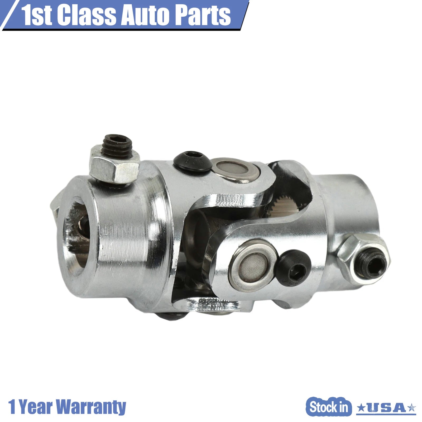 Chrome Steering U Joint for GM Chevy (Hot Street Rod Muscle)