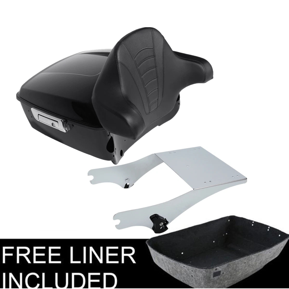 Trunk Pad Mount Rack for Harley Touring Electra Road Glide (1997–2008)