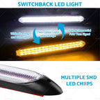 2X DRL LED Strip Lights for Universal Fit (15cm)