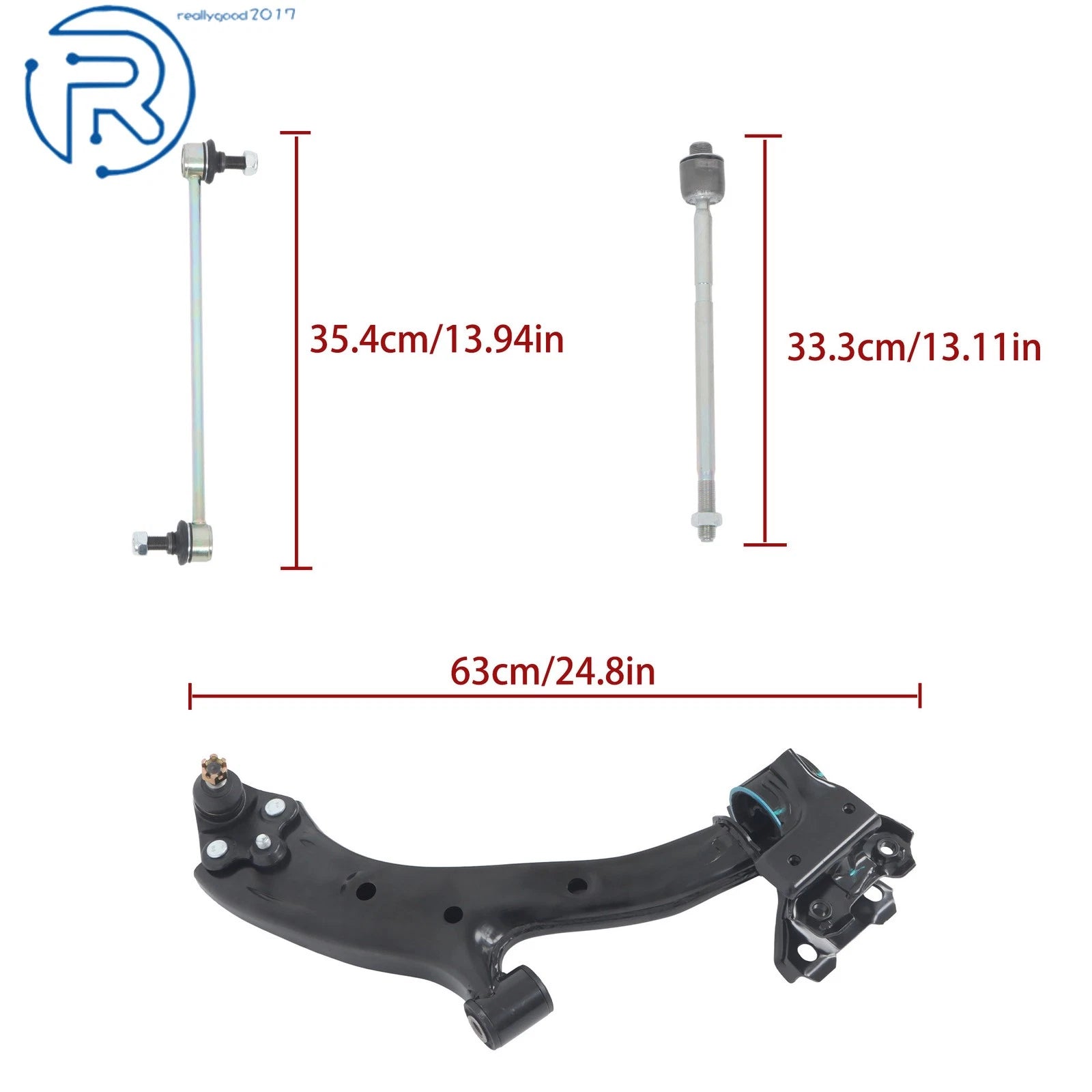 10X Suspension Kit Lower Control Arm with Ball Joint for Honda CR-V (2007-2011)