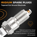 Ignition Coils & Iridium Spark Plugs for Ford F150 Lincoln Mercury (1991–2001)