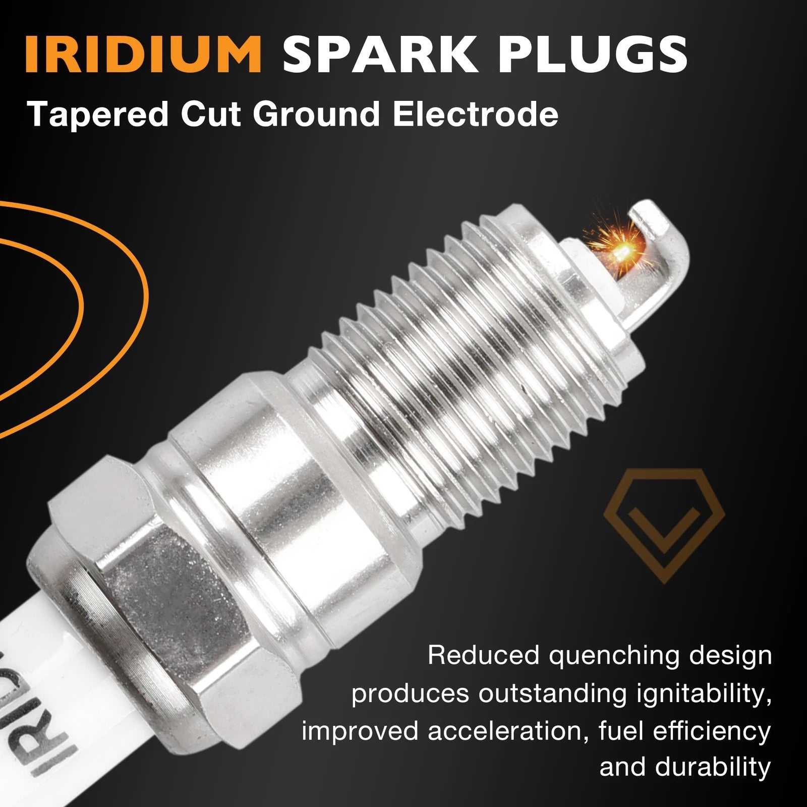 Ignition Coils & Iridium Spark Plugs for Ford F150 Lincoln Mercury (1991–2001)