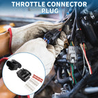 8 Pin Throttle Connector Plug for Volkswagen Audi (No. 3A0973734/3A0973834)