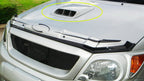 Chrome Hood Scoop Air Flow Vent Cover for Toyota Hilux MK6 Vigo Fortuner (2005-2012)