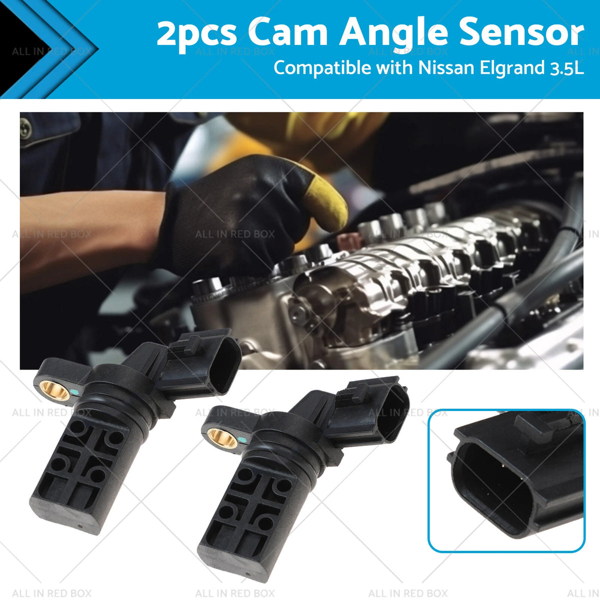 2X Crank Angle Position Sensor for Nissan Elgrand E51 (2002–2010)
