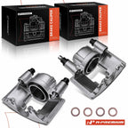 Pair Front Disc Brake Calipers for Chevrolet Tahoe GMC Yukon (1995–2000)