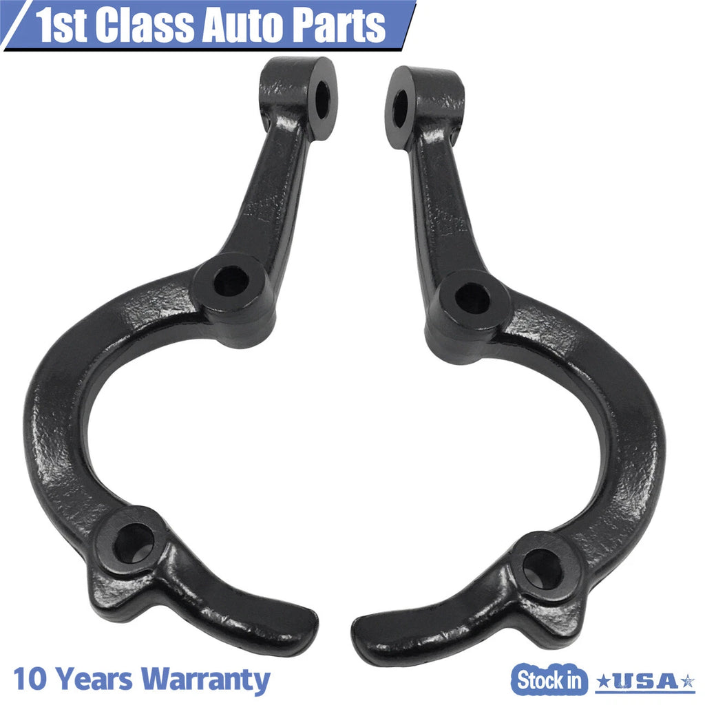 Set of 2 Steering Arms for GM A Body Chevelle GTO Cutlass Malibu (1964–1972)