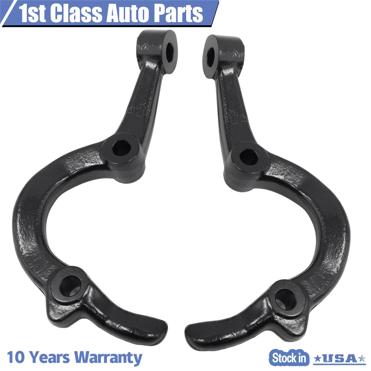 Set of 2 Steering Arms for GM A Body Chevelle GTO Cutlass Malibu (1964–1972)
