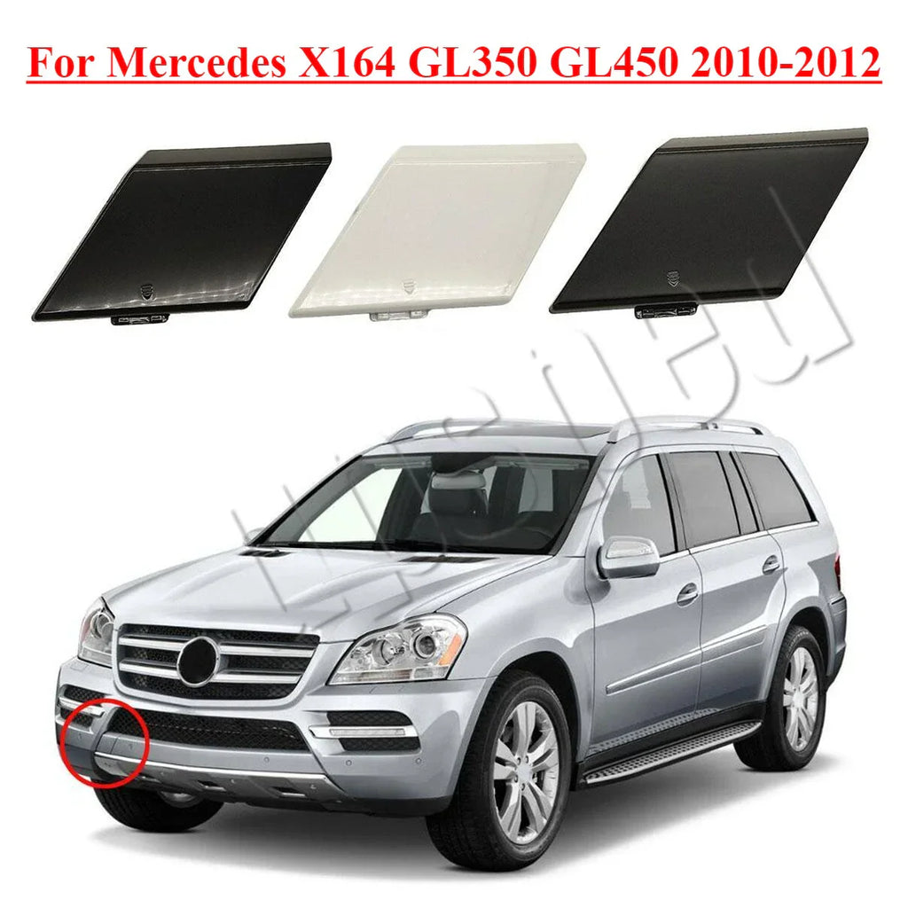 Front Bumper Tow Hook Eye Cover Cap for Mercedes X164 GL350 GL450 (2010–2012)