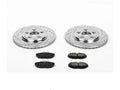 Rear Brake Pad and Rotor Kit for Jaguar XJ8 (2004) FW318TR