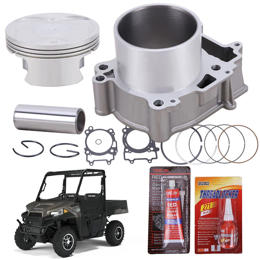 Top End Kit Piston Cylinder Gaskets 99mm for Polaris Ranger RZR 570 (2014–2021)