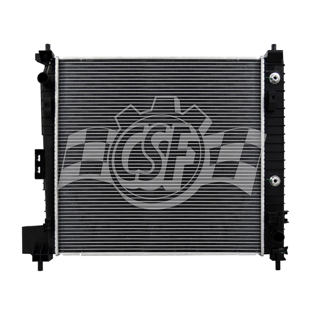 Replacement Plastic/Aluminum Radiator w/Transmission Oil Cooler
