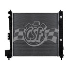 Replacement Plastic/Aluminum Radiator w/Transmission Oil Cooler