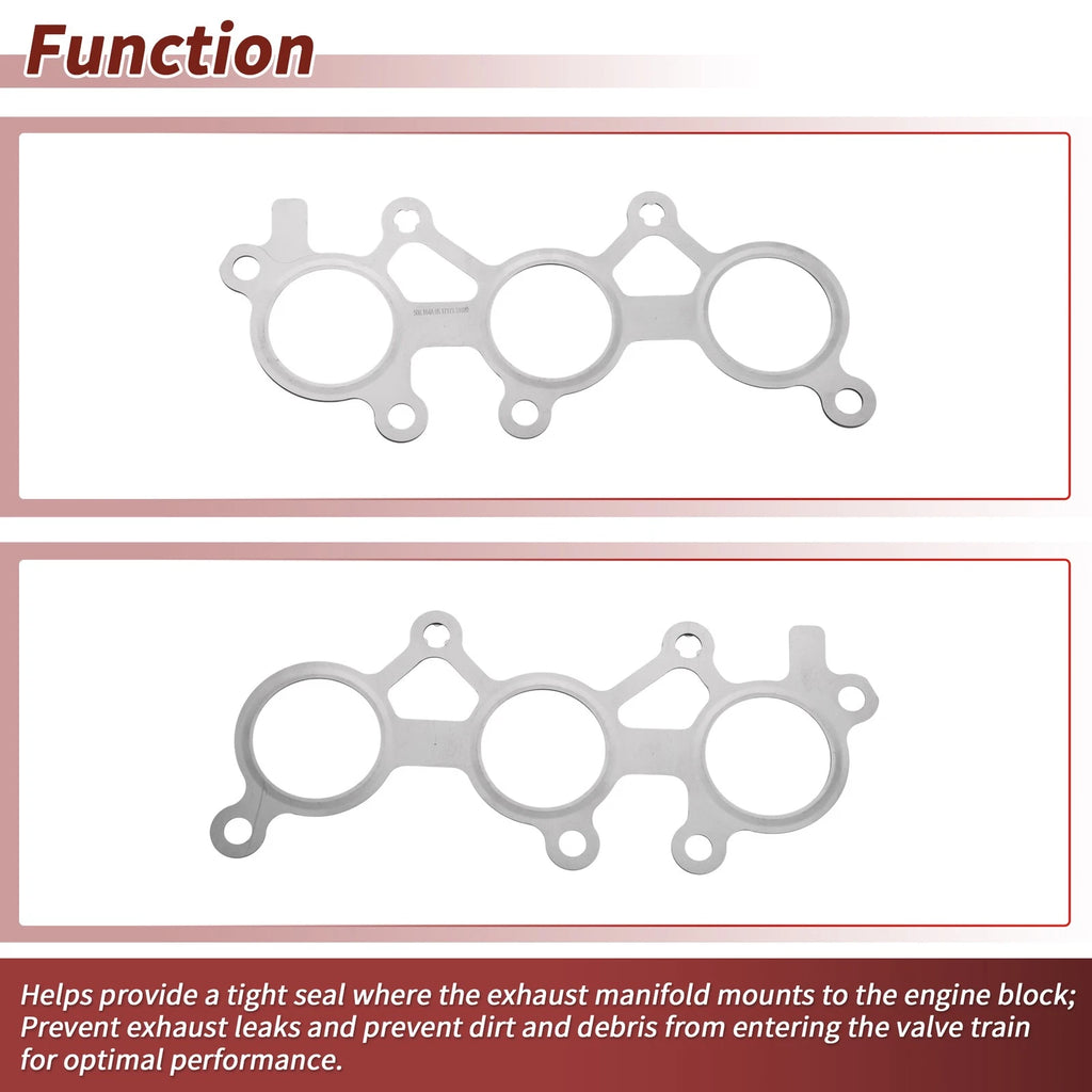 1 Pc Exhaust Manifold Header Gasket for Toyota Avalon (2005–2018) No. 1717331020