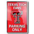 Parking Sign for Texas Tech Fans (12 x 18)