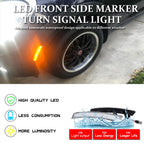 Amber LED Side Marker Lamps for Mini Cooper (2002–2008)