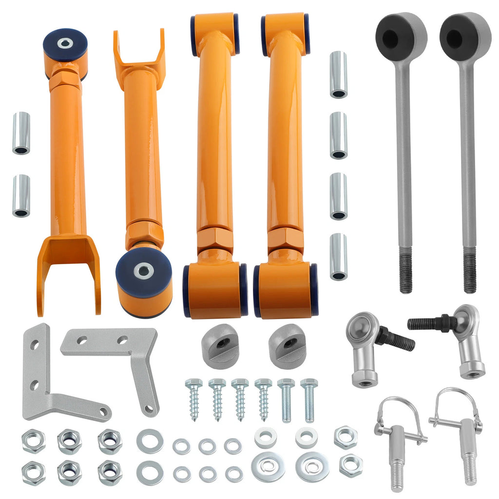 Sway Bar Quick Disconnects + Front Control Arms for Jeep Cherokee XJ (1984–2001)