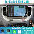 9" Head Unit Cam BT Car Radio for Kia Rio (2005-2011)