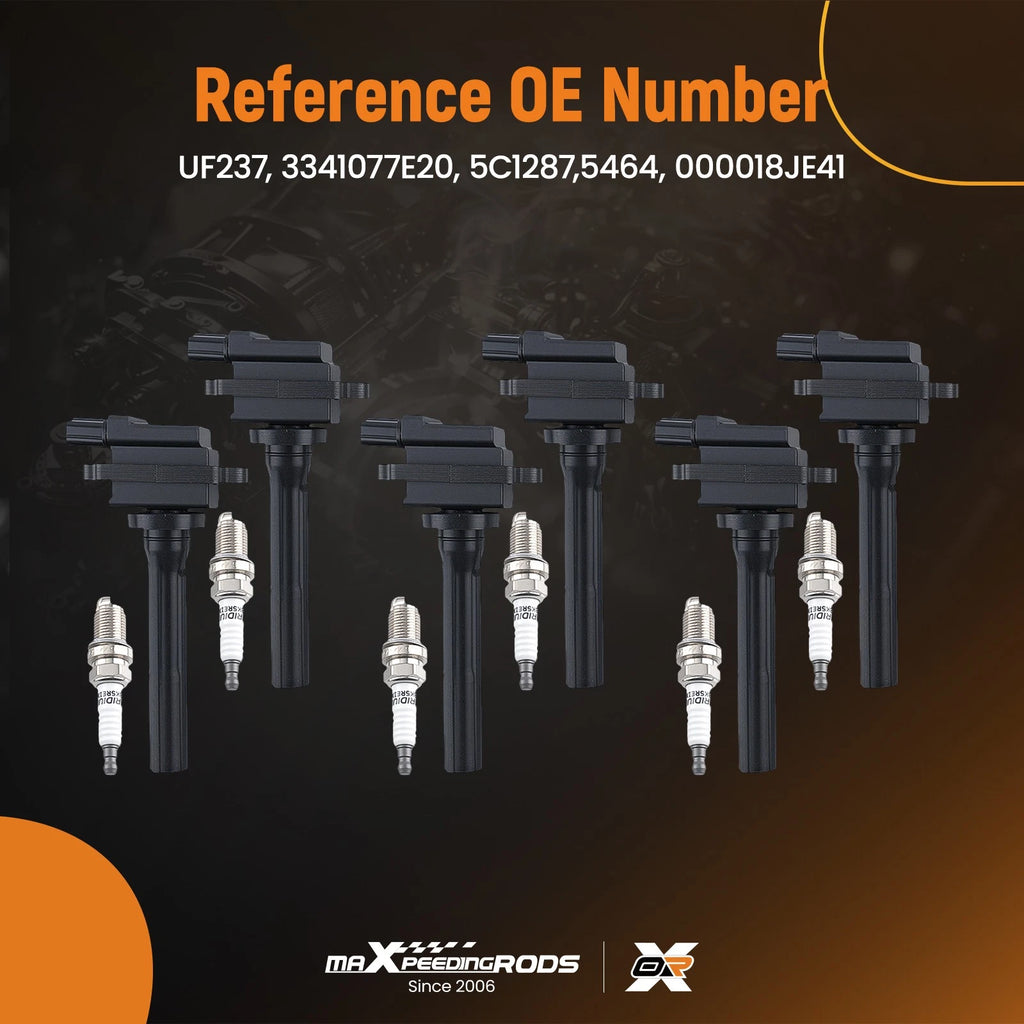 Ignition Coils and Spark Plugs for Suzuki XL-7 V6 2.7L (2002–2006)