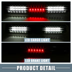 High Mount Stop Light XL3Z13A613AA for Ford F150 (2004–2008) Black Smoked Lens