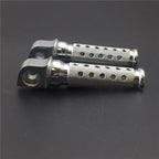 Silver Front Foot Pegs for Kawasaki Ninja EX250 ZX600 ZX7 ZX9R ZX11 (1988–2003)