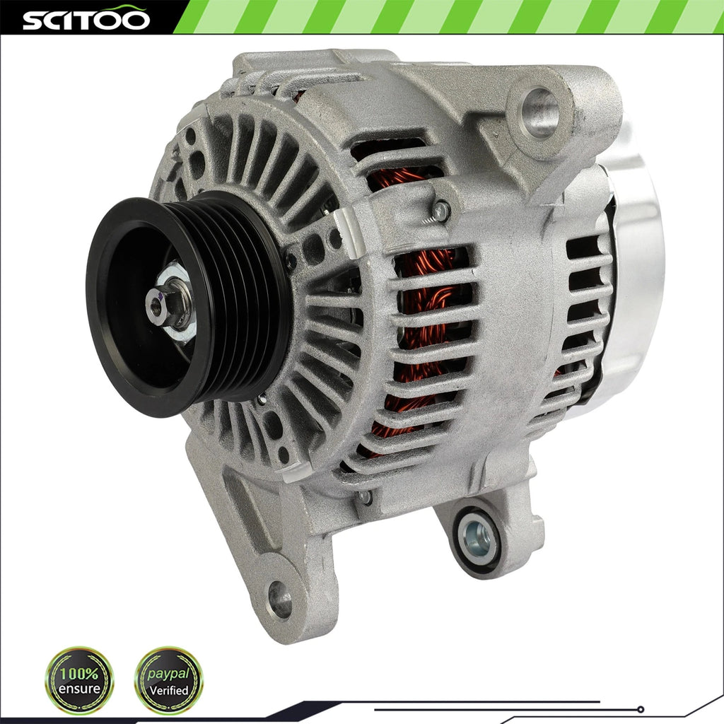 Alternator for Jeep Wrangler TJ (2001–2006) L6 4.0L 117A 13876 90-29-5663
