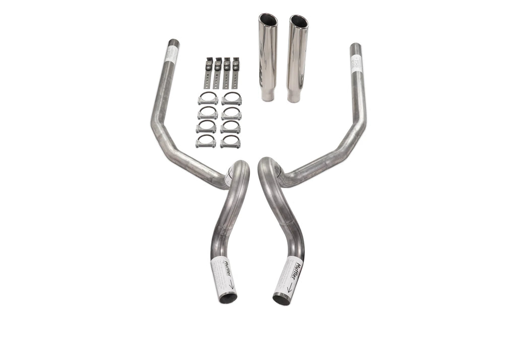 2.5" Dual Exhaust Kit for GM G Body (1978–1988) Rear Exit RC Tip