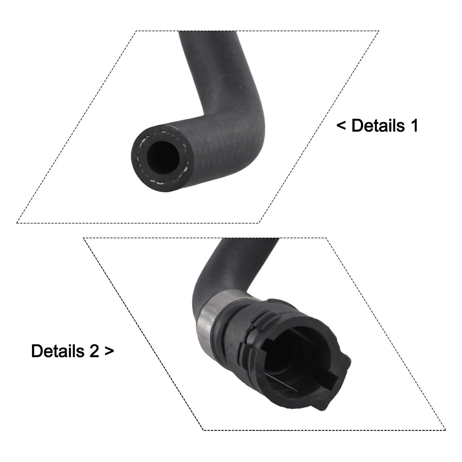 Radiator Coolant Water Pipe Hose for BMW E81 E84 (2007–2014)