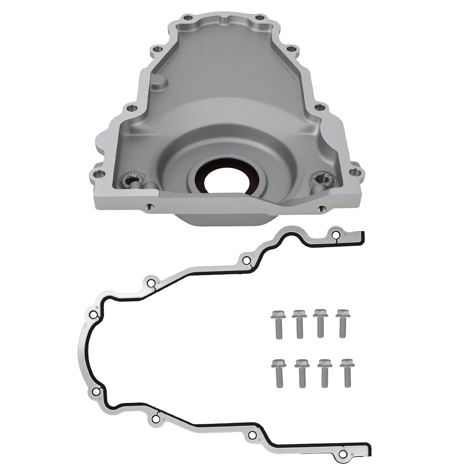Aluminum Timing Cover for GM LS Truck 4.8L 5.3L 5.7L 6.0L (2000–2014) 551589
