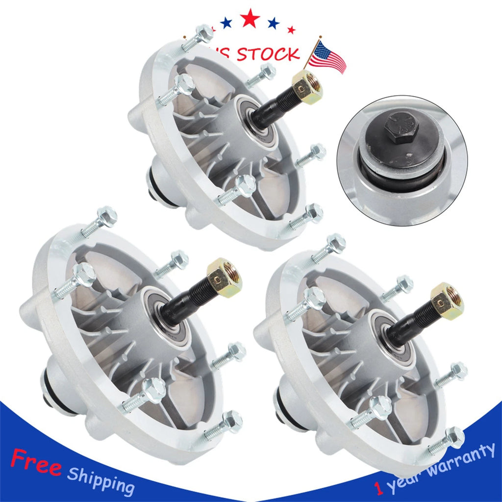 3X Deck Spindles for Exmark 48" 52" 