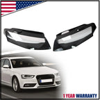 Headlamp Cover Pair for Audi A4 B8 (2009–2012)