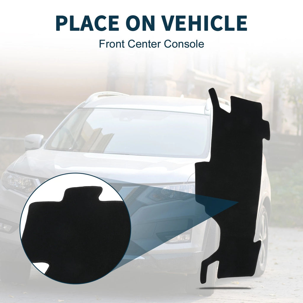 Dashboard Dash Cover Mat for Nissan Note e-Power E13 (2020–2024) Black Set of 1