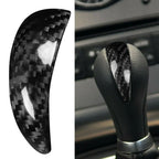 Black Carbon Fiber Shift Knob Cover for Infiniti G37 G35 QX50 QX70 FX35