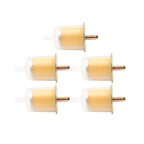 5 x 3/8" Fuel Filters for Universal Motorcycle Inline Gas Line